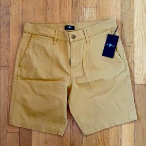 7 For All Mankind Men’s Chino Short Sz 32 New